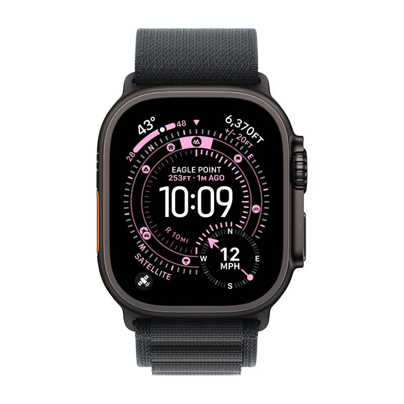 Watch Sport Ultra 3 49mm Sport Loop (Black Titanium, Black Alpine Loop)